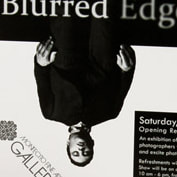 Blurred Edge Art Show Mailer