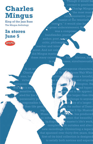 Charles Mingus Rhino Records Poster